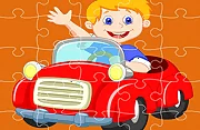 Pedal Cars Jigsaw