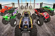 Monster Truck Impossible Stunt Track