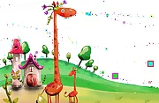 Cartoon Giraffe Puzzle