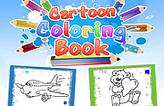 Cartoon Coloring Book Game
