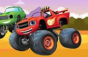 Blaze Monster Machines Hidden Keys