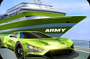 Army Truck Car Transport Game