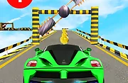 Mega Car Ramp Impossible Stunt Game