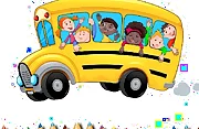 School Bus Coloring Book