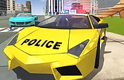 Police Drift Car