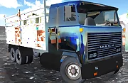 OffRoad Truck In The Rain