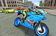 Sports bike simulator Drift 3D