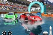 Water Car Stunt Racing 2019 3D Cars Stunt Games