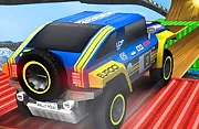 Super Jeep Mega Ramp Driving