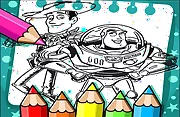 Toy Story Coloring Book