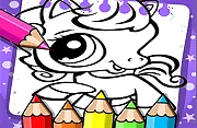 Littlest Pet Shop Coloring Book