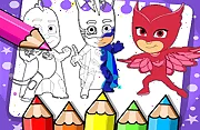 PJ Masks Coloring Book