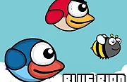 Flying Blue Bird