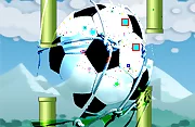 Flying football- Flapper Soccer Game