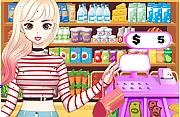 Supermarket Store Girl