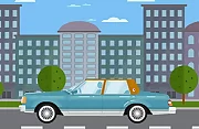 Old School Cars Jigsaw