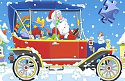 Christmas Cars Jigsaw