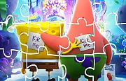Spongebob Sponge On The Run Jigsaw Game
