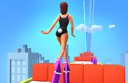 High Heels - impossible Girl Walk