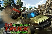 Offroad 6x6 Jeep Driving