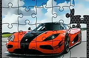 Luxury Swedish Cars Jigsaw