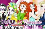 Monster Vs Princess Instagram Challenge
