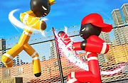 Stickman Police VS Gangsters Street Fight