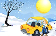 Snow Cars Jigsaw