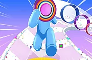 Layer Man 3d Run Collect