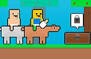 Baby Noob vs Baby Obby Horse