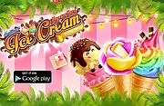 Summer Rose Cone Ice Cream