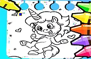 Magical Unicorn Coloring Pages