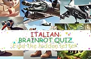 Quiz Find the Italian brainrot Letters